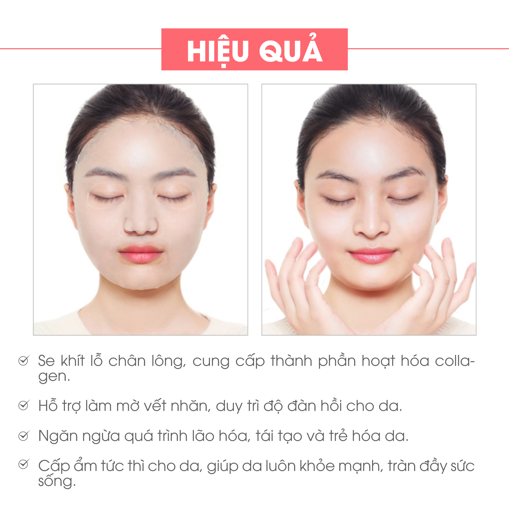 Mặt nạ dưỡng trắng da và ngăn ngừa lão hoá Truesky Integrated Mask chiết xuất hoa hồng đá 25g