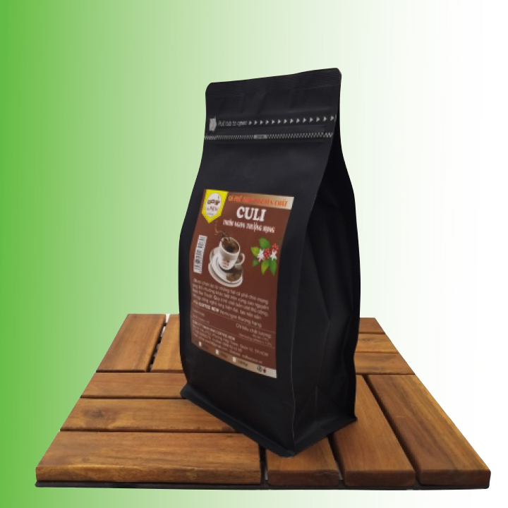 Cà Phê CuLi Rang Mộc Thơm Ngon Thượng Hạng - Dạng Bột Pha Phin - Coffee New - Gói 500g