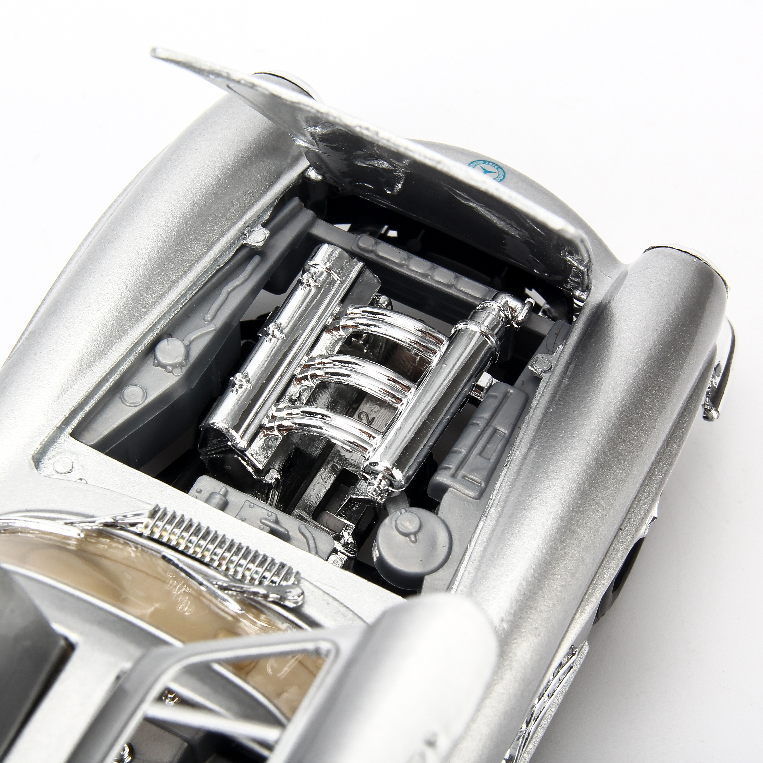 Mô Hình Xe Mercedes-Benz 300Sl 1954 Silver 1:24 Bburago-MH18-22023