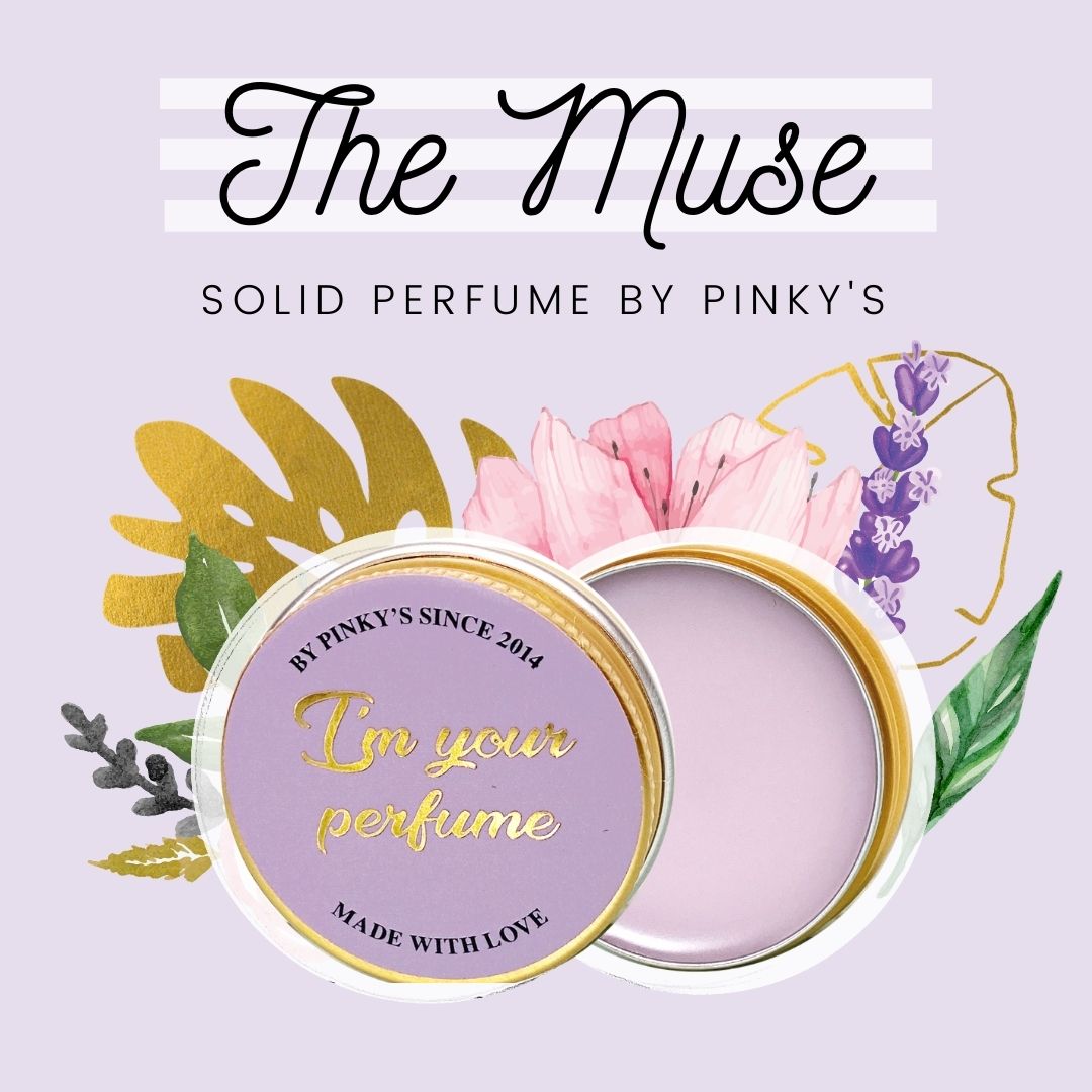 Nước Hoa Khô PINKY'S - mùi The Muse - Nước Hoa Sáp Bỏ Túi 15g - Chính Hãng thuộc bộ sưu tập I'm Your Perfume