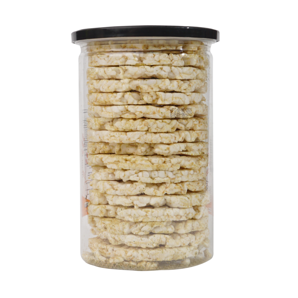 Bánh Gạo Lứt Hương Lài Hữu Cơ Vị TomYum 100g Lumlum Organic Rice Cake Tomyum Flavor