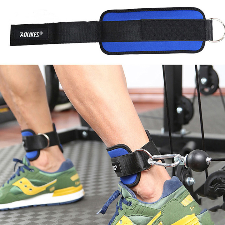 Quấn Cổ Chân GYM Hỗ Trợ Tập Mông Chân Với Cáp Kickback Aolikes