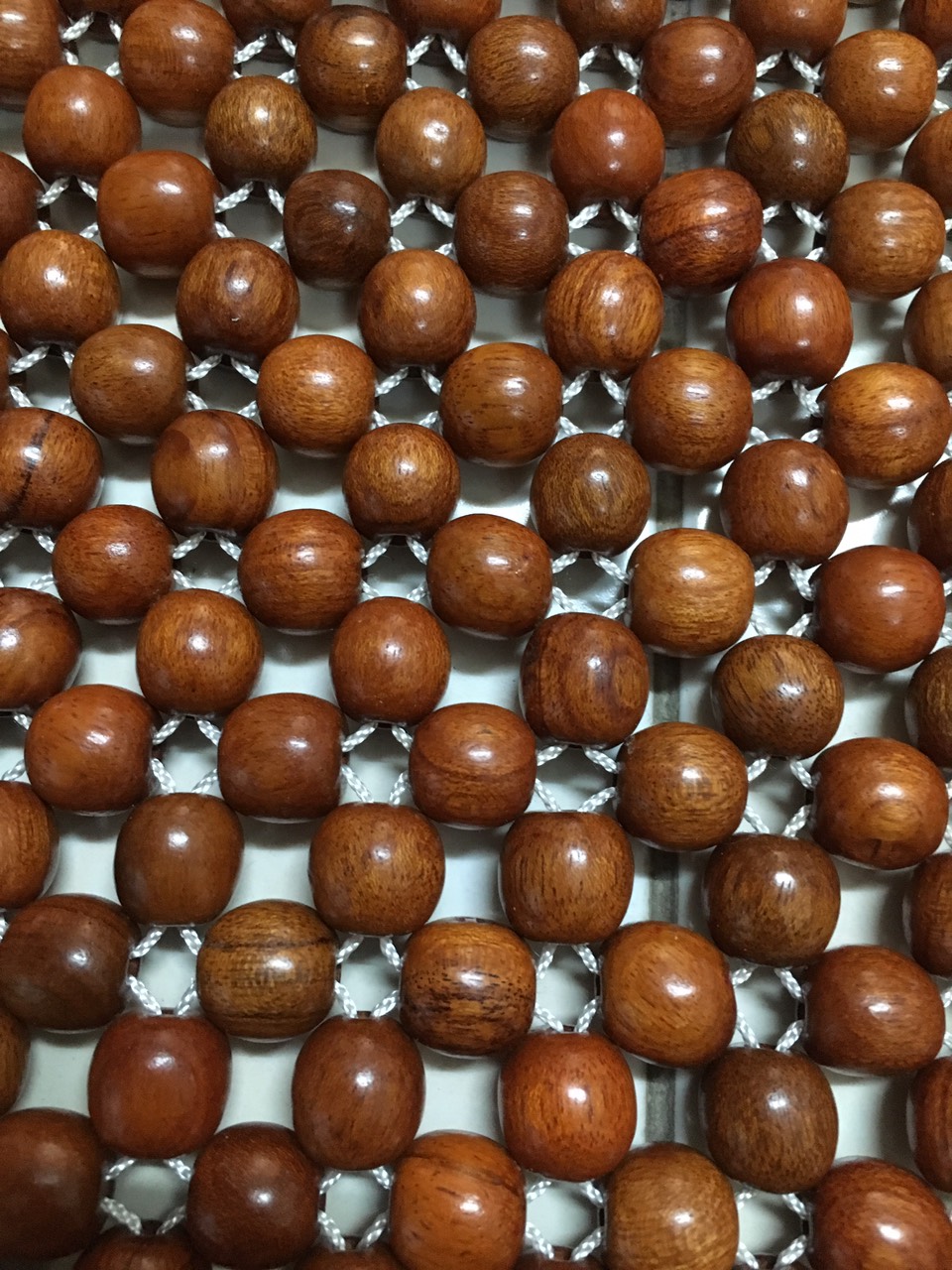 Combo 3 Đệm Khoác Ghế Ô Tô Hạt Gỗ Hương Mộc