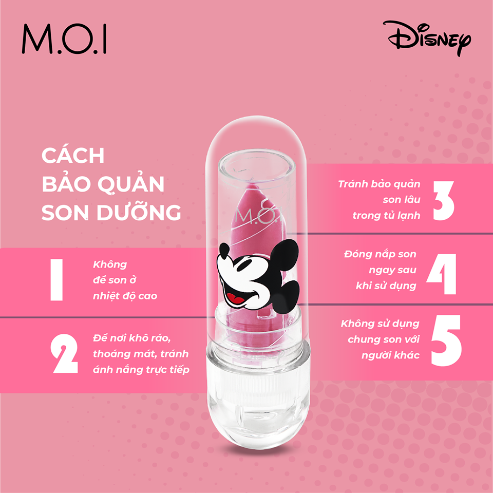 Son Dưỡng M.O.I Hồ Ngọc Hà Son Thỏi MAGIC LIPS (Bản Giới Hạn)