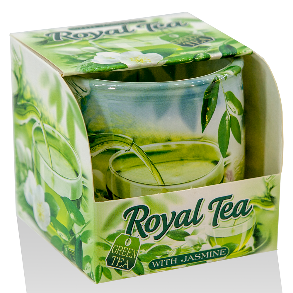 Ly nến thơm tinh dầu Bartek Royal Tea 100g QT025833 - trà hoàng gia (giao mẫu ngẫu nhiên)