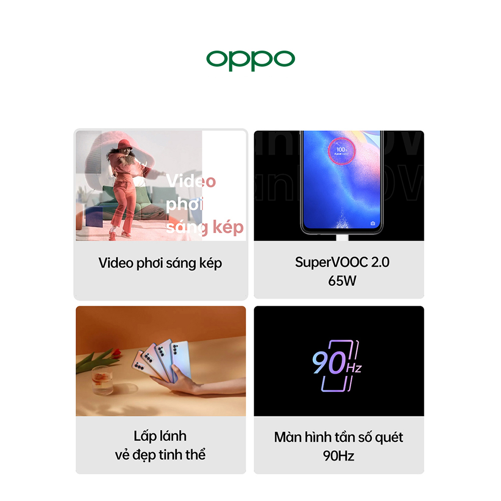 Điện Thoại Oppo Reno 5 (8GB/128G) - Hàng Chính Hãng