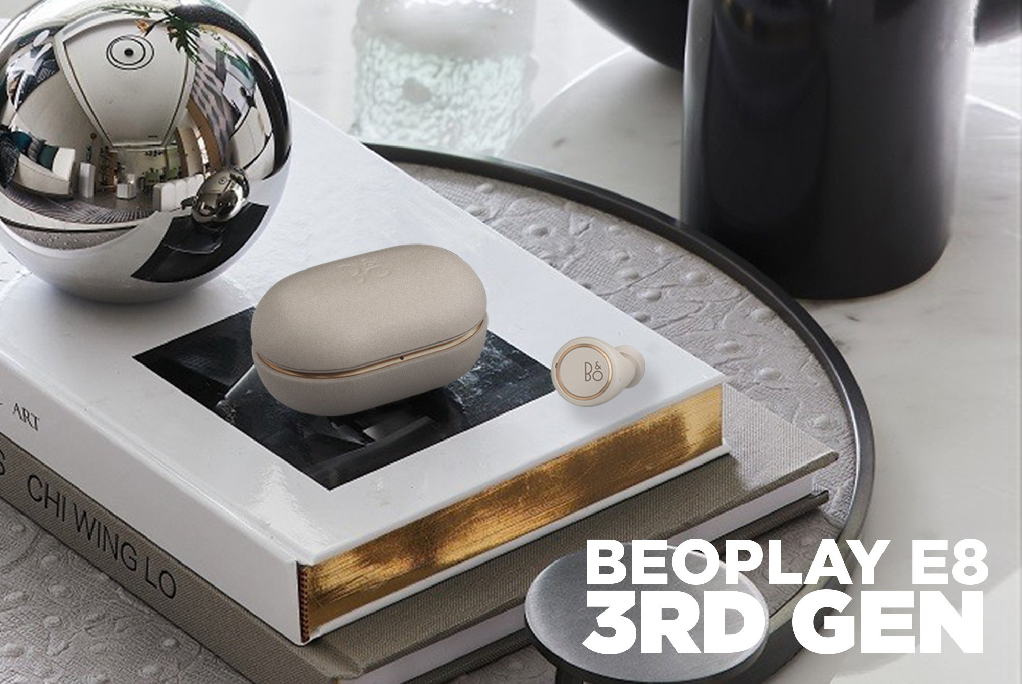 Tai nghe Bluetooth Beoplay E8 3rd Gen Gold Tone - Hàng nhập khẩu
