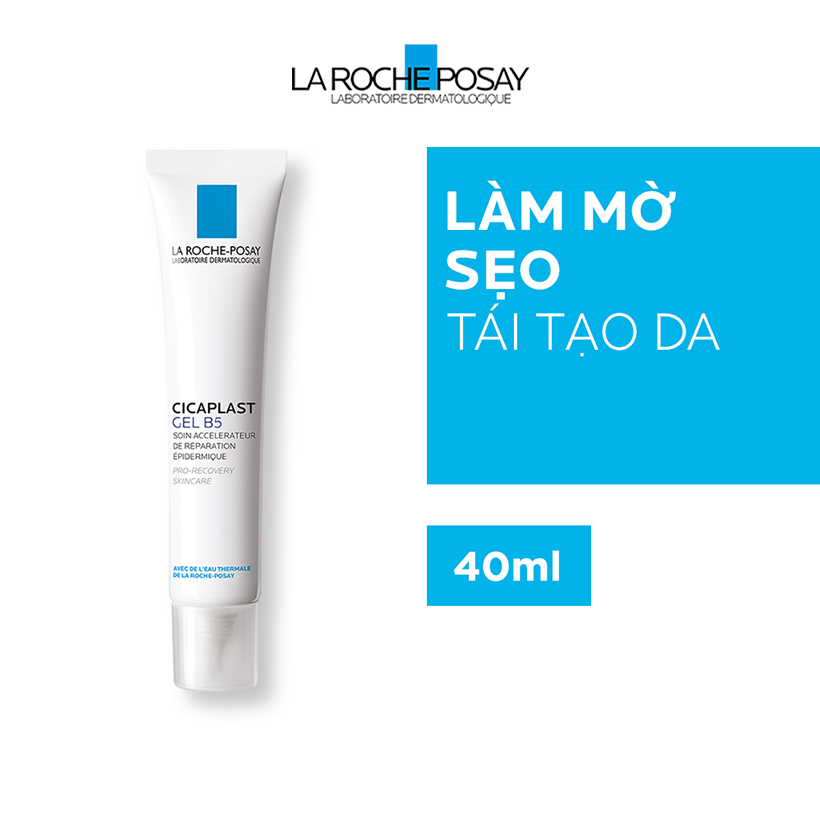 Bộ kem dưỡng giúp làm mờ sẹo, hỗ trợ phục hồi &amp; tái tạo da Cicaplast Gel B5 La Roche-Posay