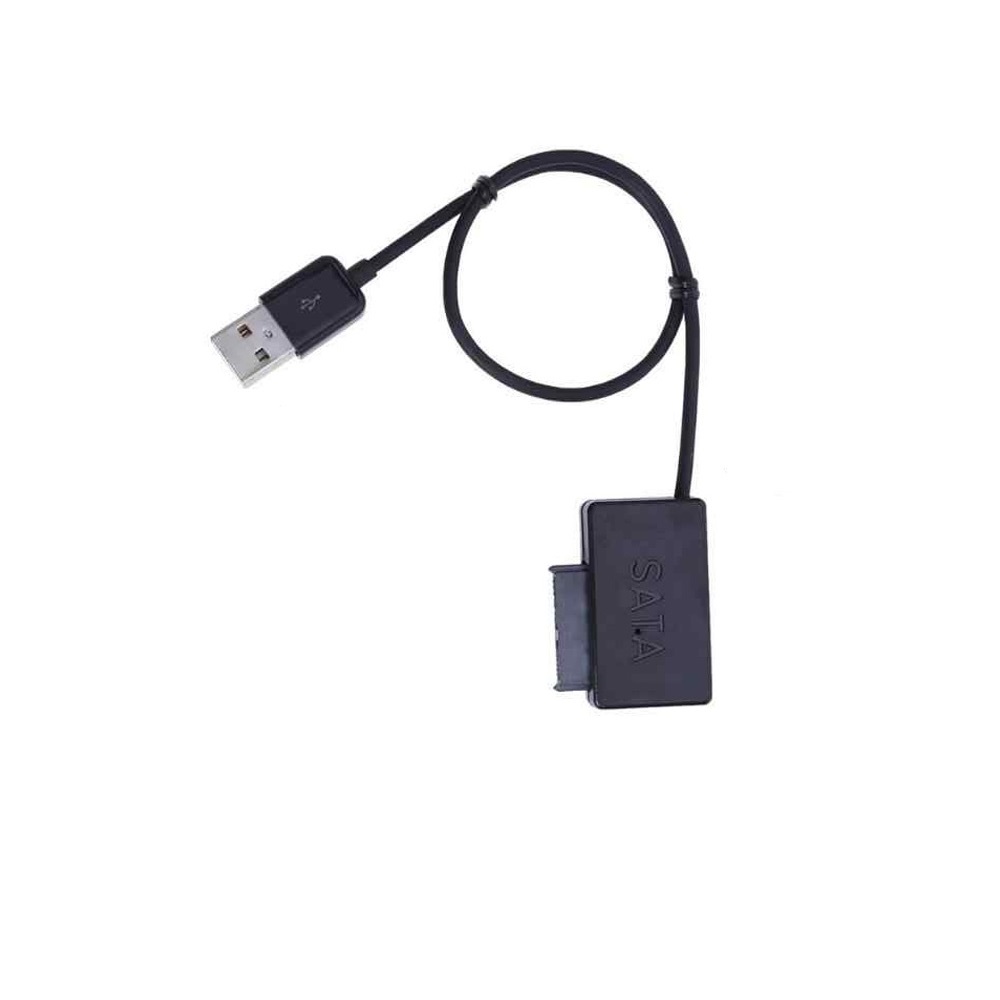 Cáp Chuyển Đổi uSATA To USB 2.0 Gắn Ngoài ( Cổng DVD )