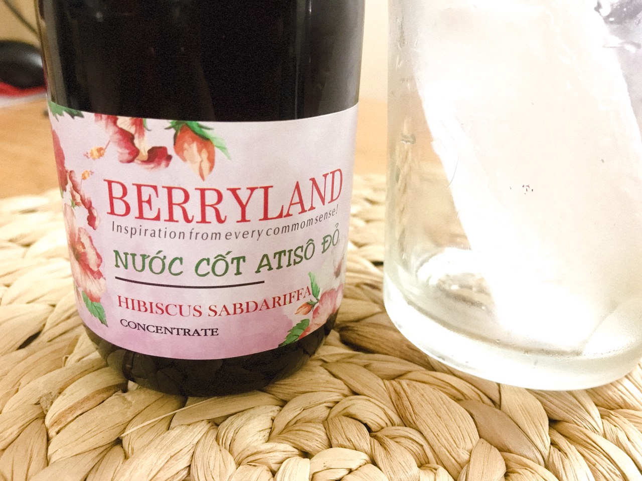 Hình ảnh Nước cốt hoa Atiso đỏ BerryLand 500ml