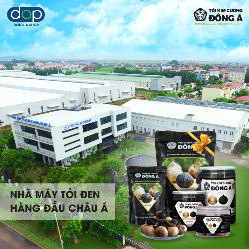 Tỏi Kim Cương Đông Á - Tỏi Đen Cô Đơn - Hộp 200g