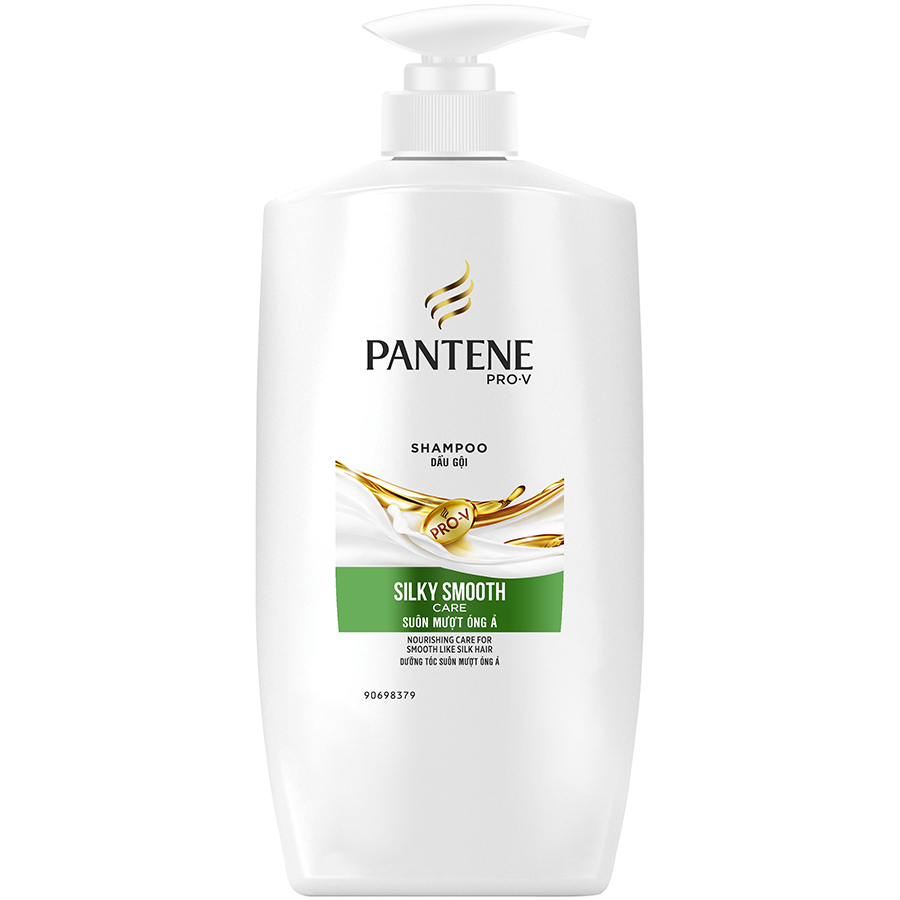 Dầu gội Pantene suôn mượt óng ả 900ml tặng 1 Dầu Xả Pantene 3 PDK 150ml (loại ngẫu nhiên)