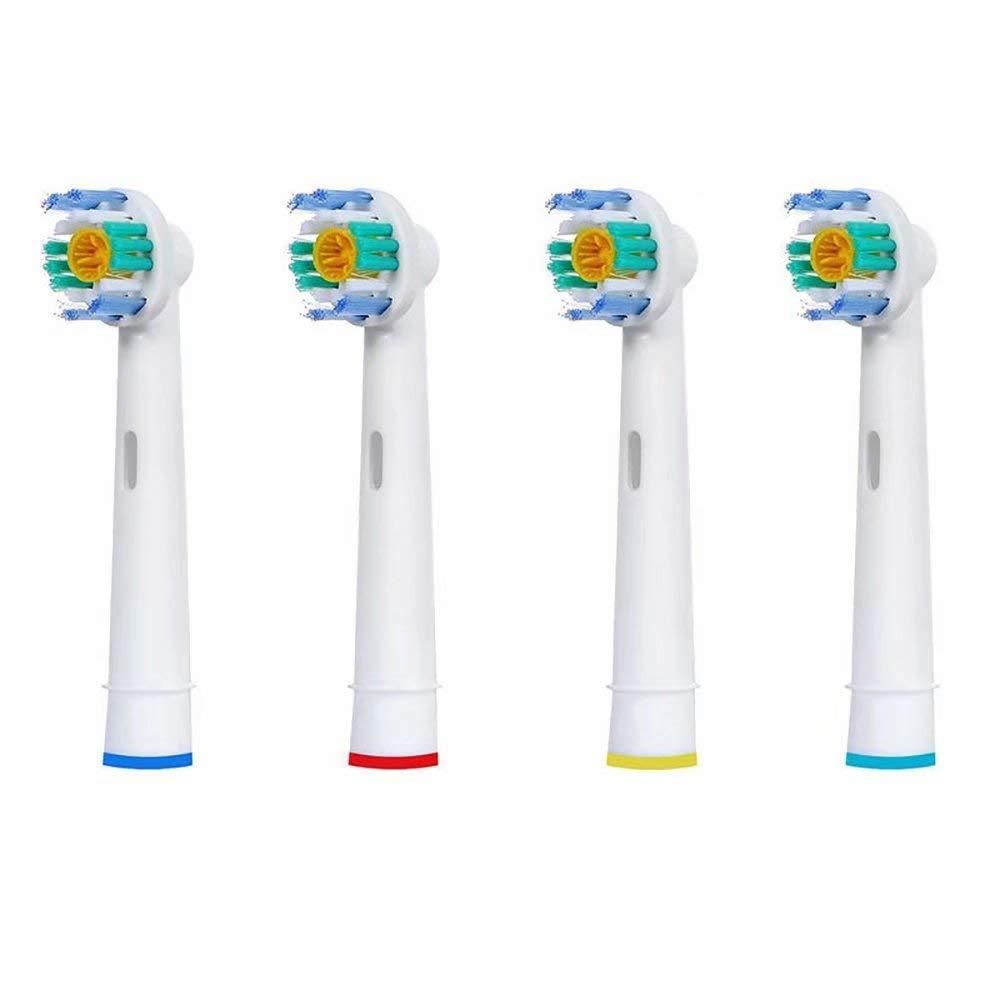 Cho máy Oral–B, Bộ 4 Đầu Bàn Chải đánh răng điện "Phá tan mảng bám" EB-18A cho răng sạch bóng – Xuất xứ: Đức
