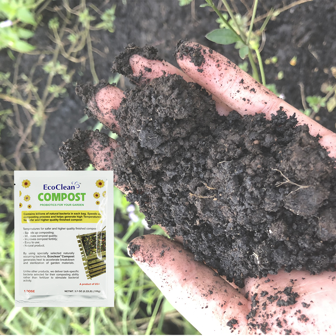 EcoClean COMPOST - MEN VI SINH Ủ PHÂN COMPOST