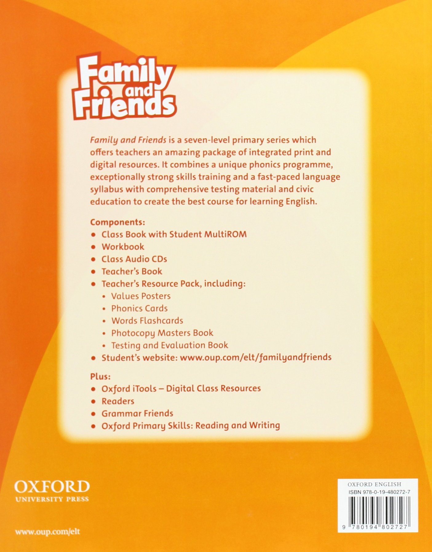 Family and Friends 4 Workbook (British English Edition)