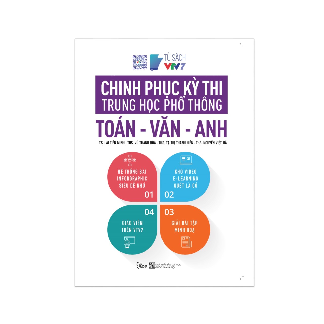 Combo Sách Chinh Phục Kỳ Thi Trung Học Phổ Thông: Toán - Văn - Anh + Lý - Hóa - Sinh