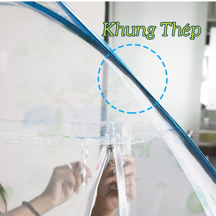 Màn chụp tự bung đỉnh chóp 1m8 x 2m