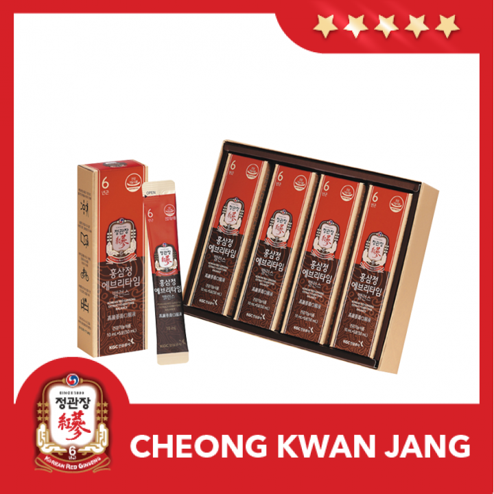 Tinh Chất Hồng Sâm Pha Sẵn KGC Cheong Kwan Jang Everytime Balance 20 Gói