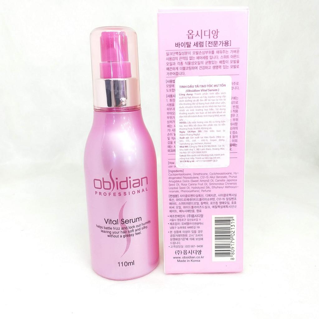 Tinh dầu dưỡng tóc Obsidian Vital Serum Hàn Quốc 100ml