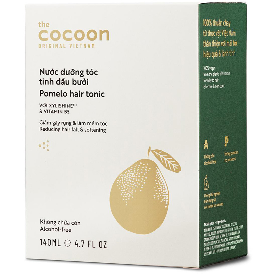 Nước dưỡng tóc tinh dầu bưởi Cocoon 140ml