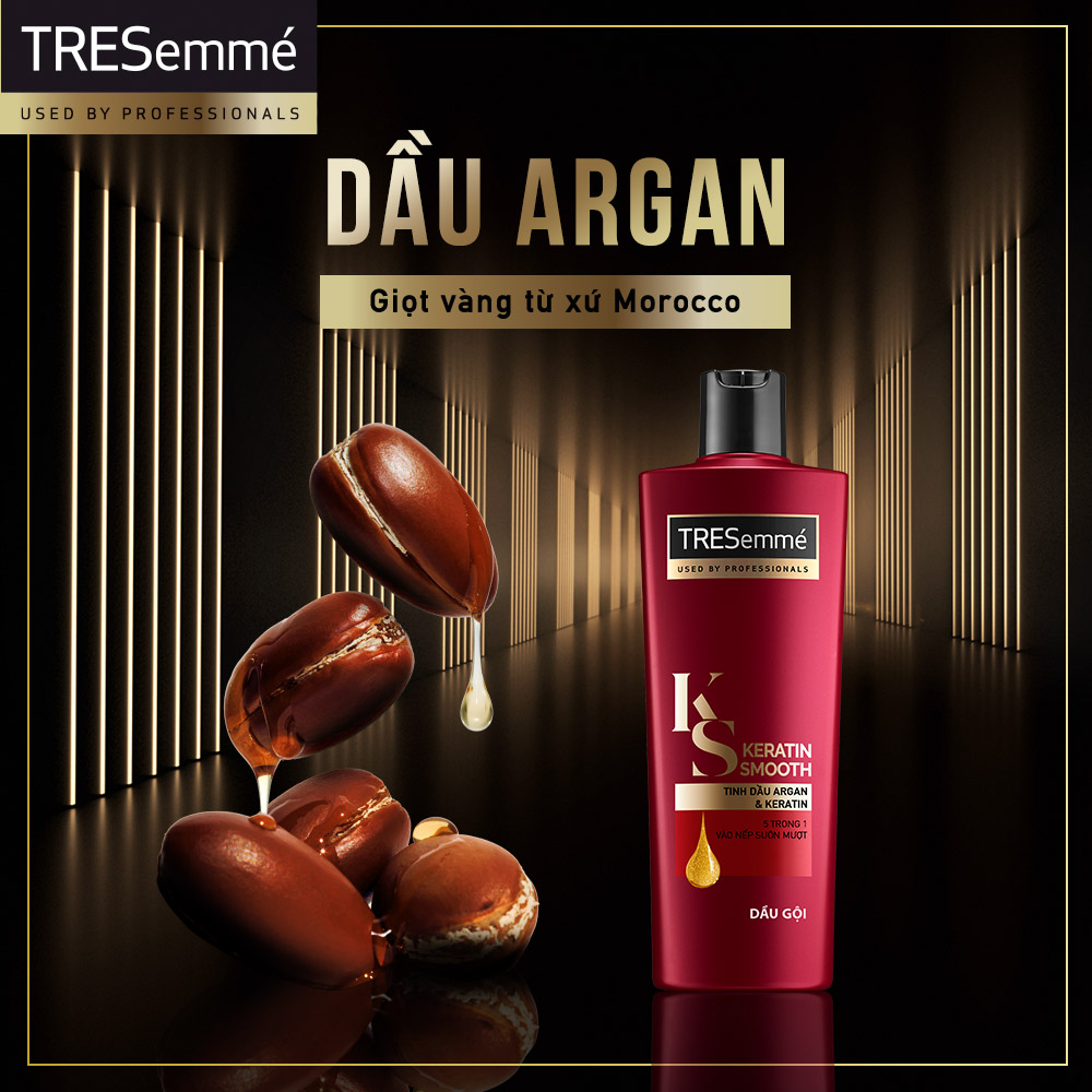 Dầu Gội Tresemme Keratin Smooth 330ml/ 340G