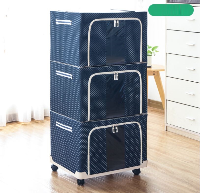 Bộ 3 Túi Đựng Chăn Màn Khung Sắt Gấp Gọn miDoctor