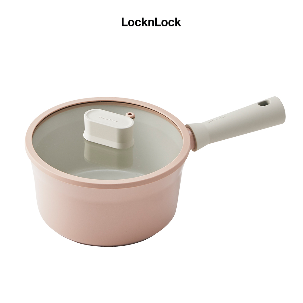 Nồi 1 Tay Cầm Suit LocknLock CSU1181PIK - Màu Pink