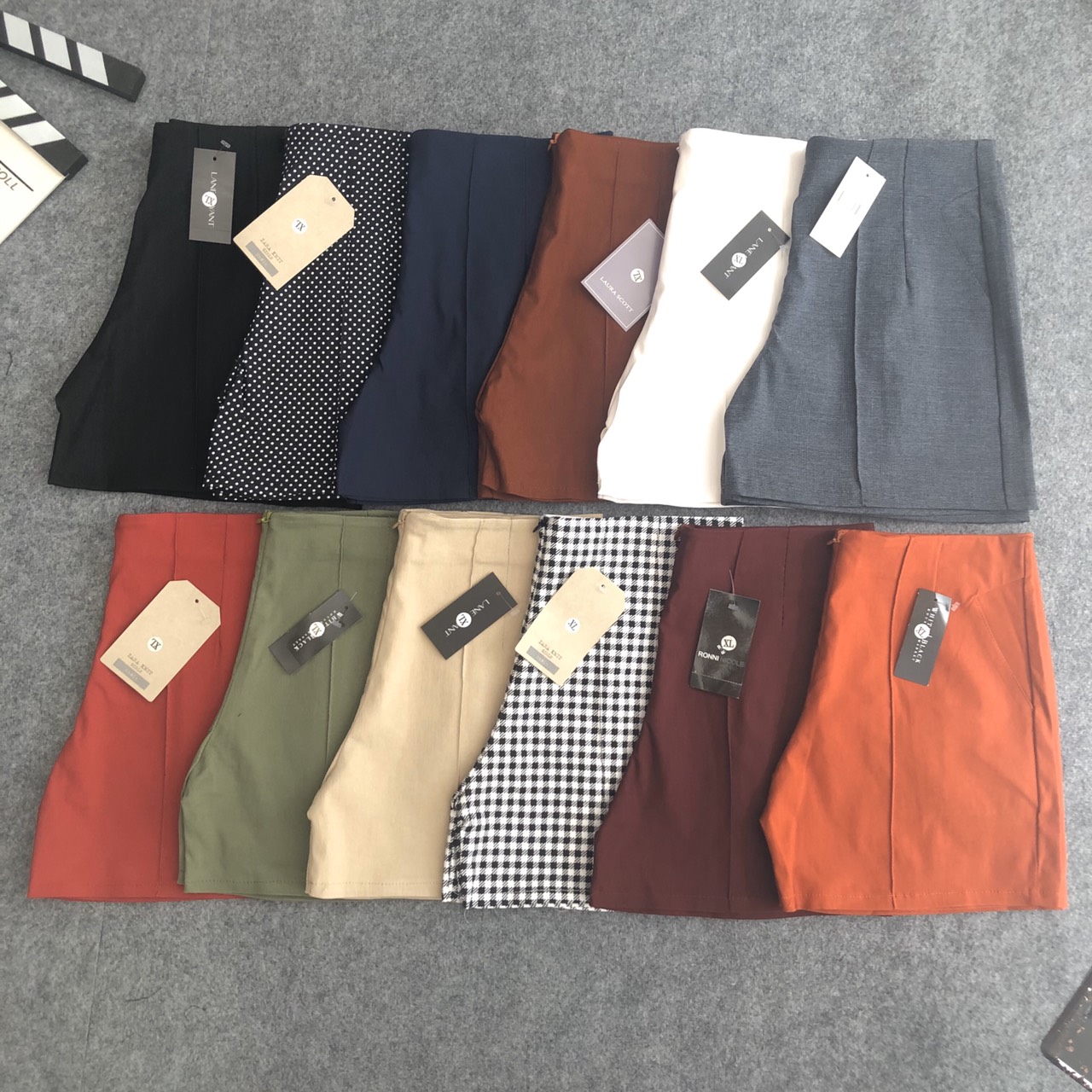 Quần Short Nữ kaki co giãn