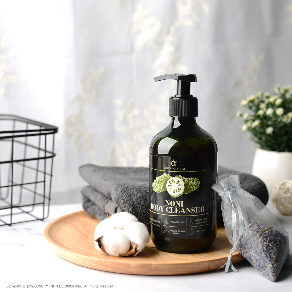 Sữa Tắm Tinh Chất Trái Nhàu eccomorning Noni Body Cleanser 500 ml