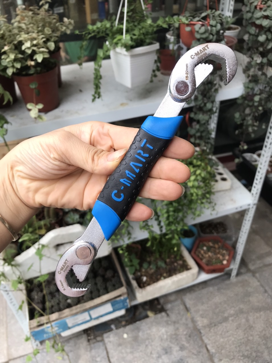 Bộ 2 Cờ lê đa năng 9-32mm C-mart f0050 tặng kèm tovit sửa chữa hai đầu