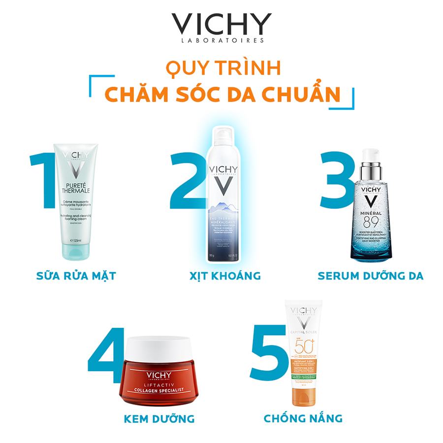 Nước Khoáng Vichy Mineralizing Water 50ml - 100829465