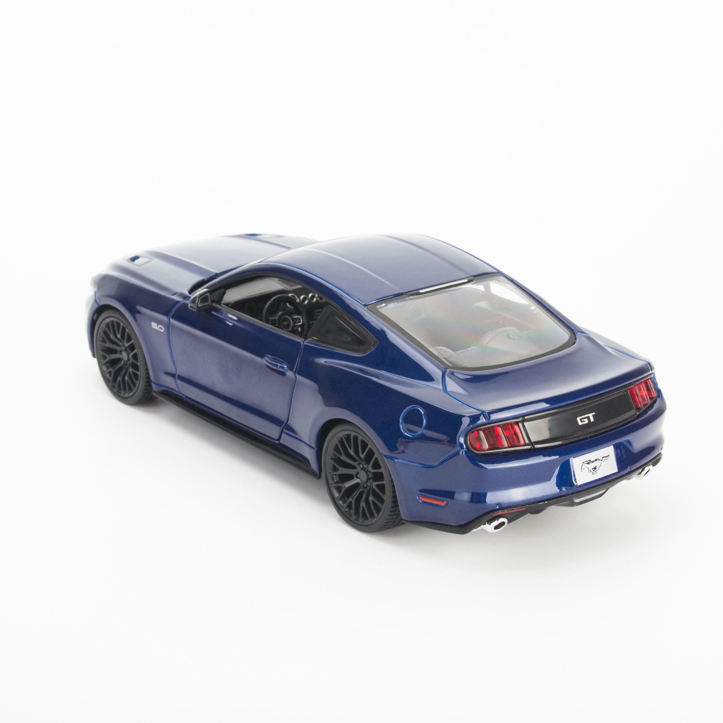 Mô Hình Xe Ford Mustang GT 2015 Blue 1:24 Maisto MH-31508