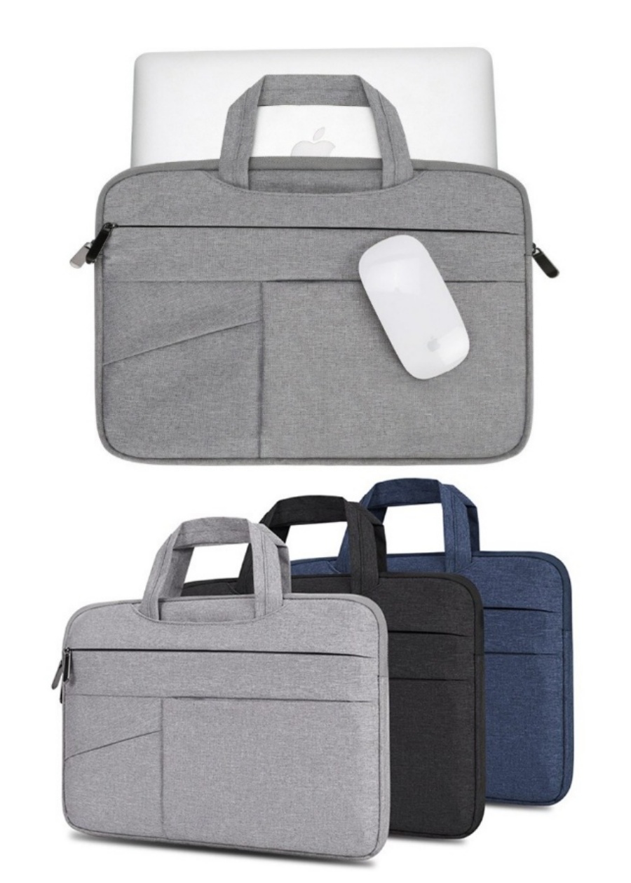 Túi chống sốc laptop BUBM 7 ngăn, có quai xách, vải chống thấm dành cho macbook pro, laptop 13 inch, 14 inch, 15 inch, 15.6 inch-Hàng chính hãng
