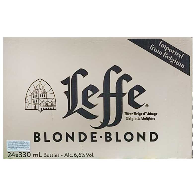 Thùng 24 Chai Bia Leffe Blonde (330ml / Chai)