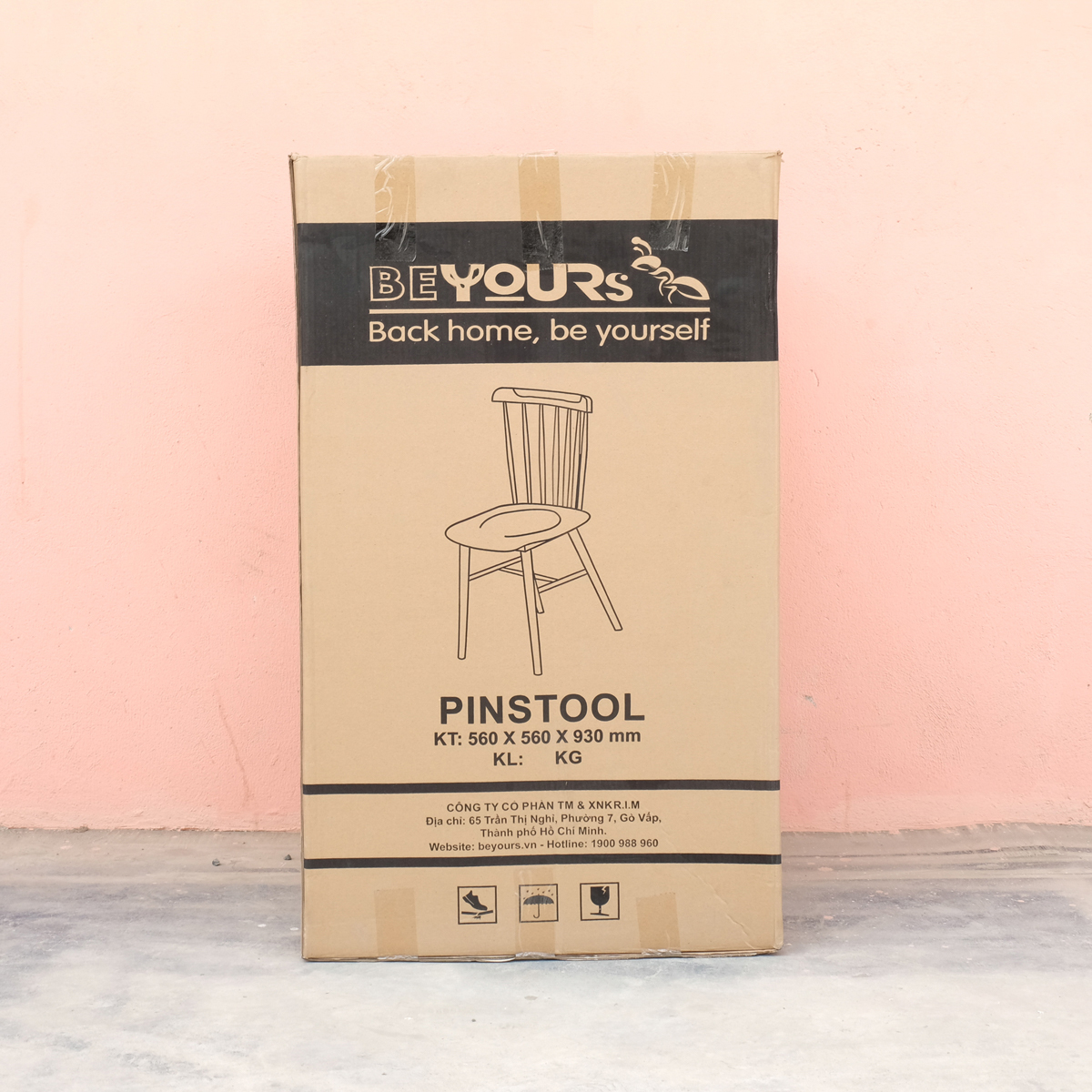 Ghế Gỗ Pin Stool Nội Thất Kiểu Hàn BEYOURs