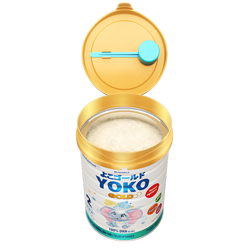 Sữa bột Vinamilk YOKOGOLD 2 850g (cho trẻ từ 1 - 2 tuổi)