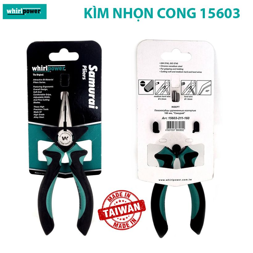 KÌM NHỌN MŨI CONG WHIRLPOWER