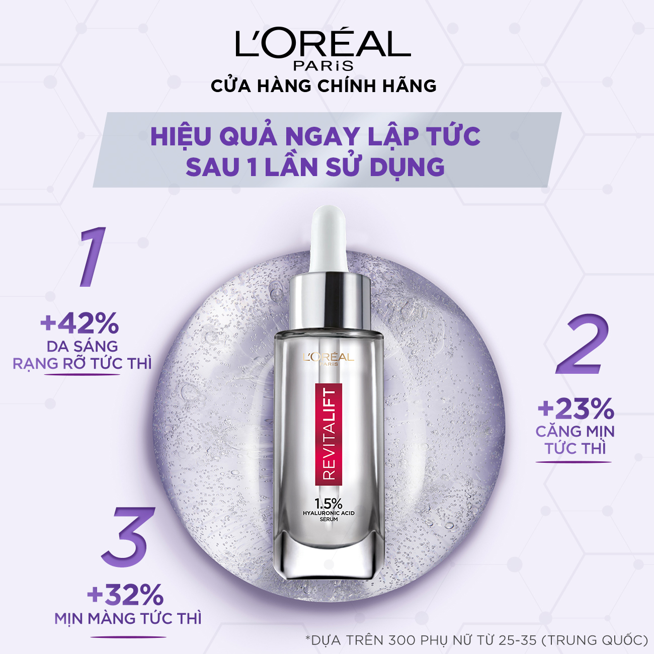 Dưỡng chất L'oreal Paris Revitalift HA đậm đặc 30ml