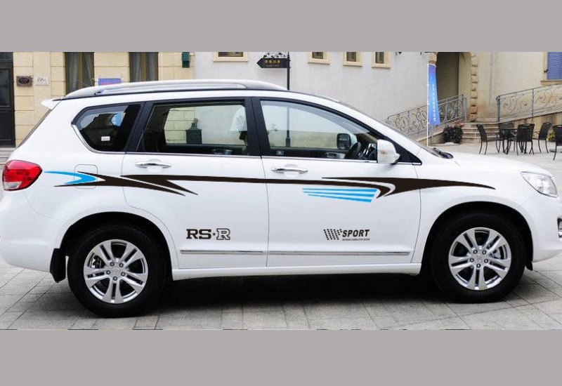 Tem xe ô tô phong cách thể thao TX05