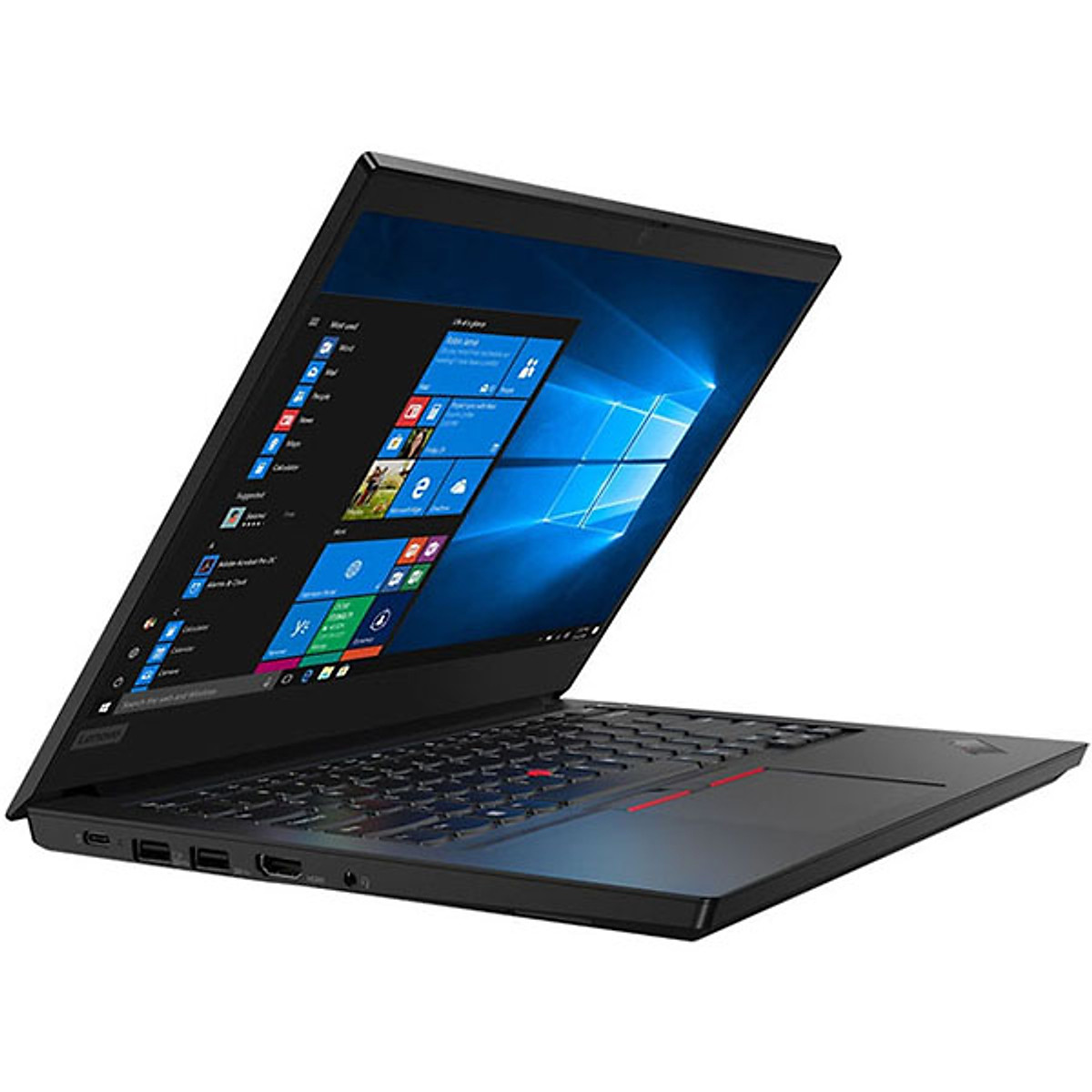 Laptop Lenovo ThinkPad E14 20RAS0KX00 (Core i5-10210U/ 8GB DDR4 2666MHz/ 256GB M.2 2242 PCIe NVMe/ 14 FHD IPS/ DOS) - Hàng Chính Hãng