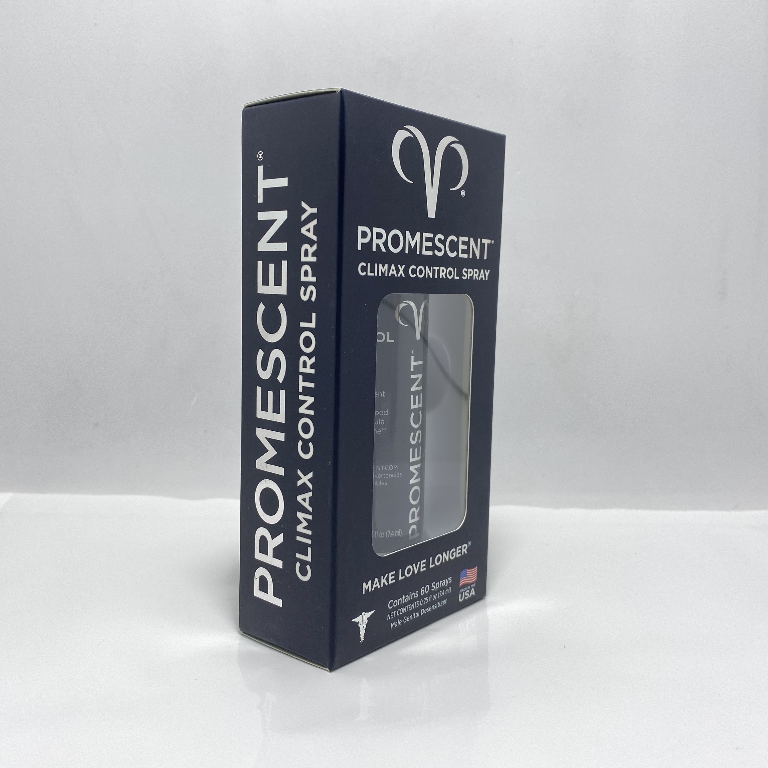 Chai Xịt Chống Xuất Tinh Sớm Promescent 7.4ml + Bcs Powermen (H3 chiếc) - Hàng Chính Hãng 100% - Che Tên Sản Phẩm