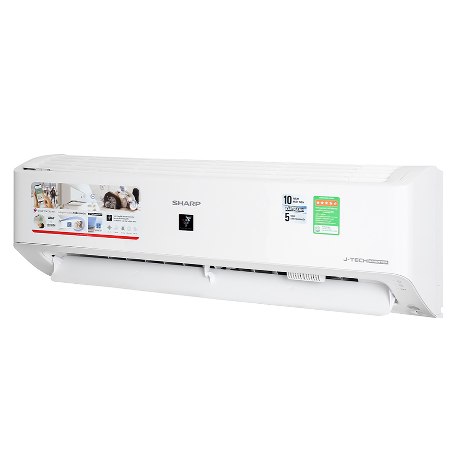 Máy Lạnh Sharp Inverter 1 HP AH-XP10YMW - Chỉ giao HCM