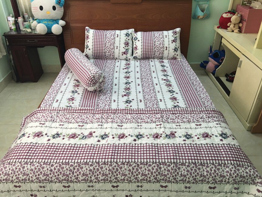 Mền chần gòn Cotton Cao cấp (1m8 x 2m)