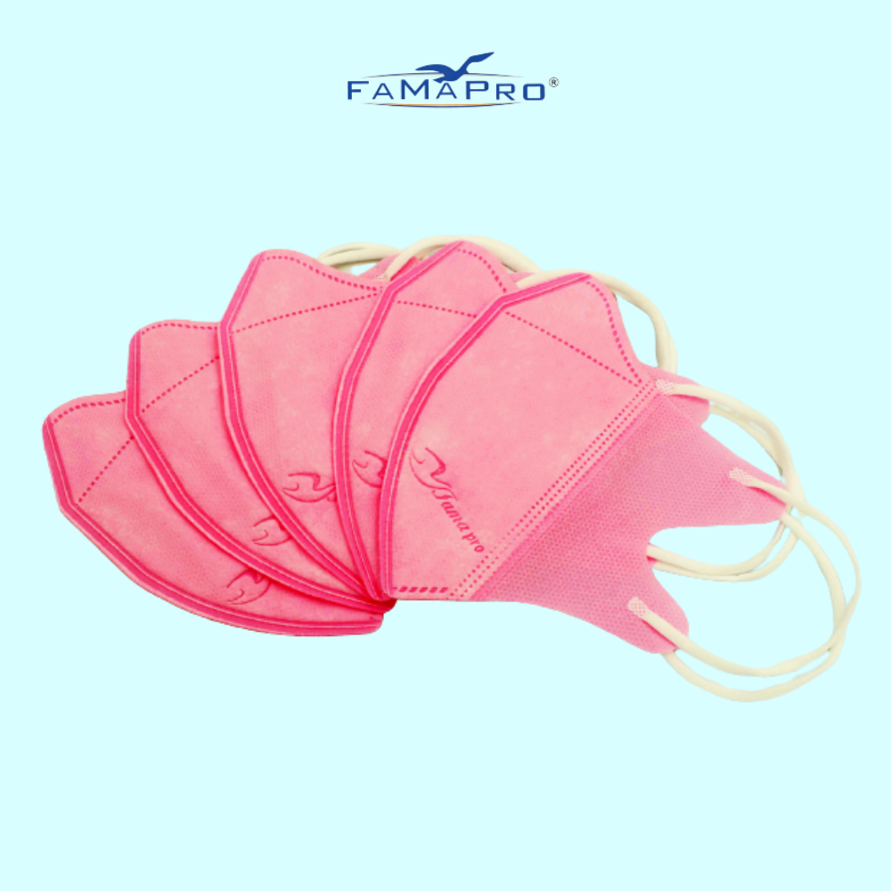 [HỘP - FAMAPRO 5D MASK] - Khẩu trang y tế kháng khuẩn 3 lớp Famapro 5D Mask (10 cái/ hộp) - COMBO 3 HỘP