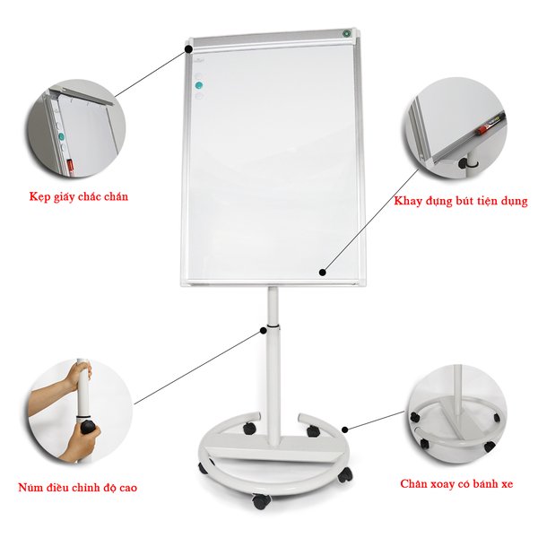 Bảng Flipchart TOTAL (T-Model KT: 70x100cm)