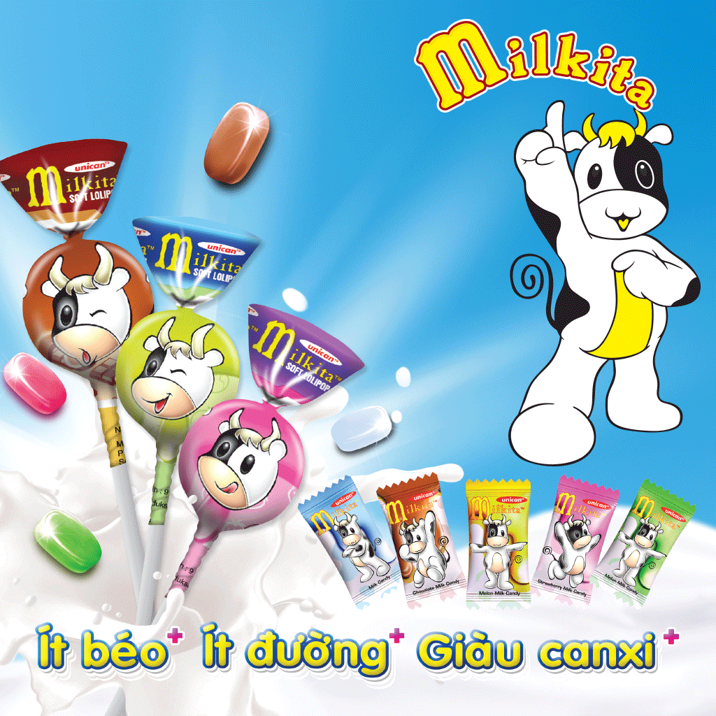 Kẹo Sữa Milkita Dưa Gang