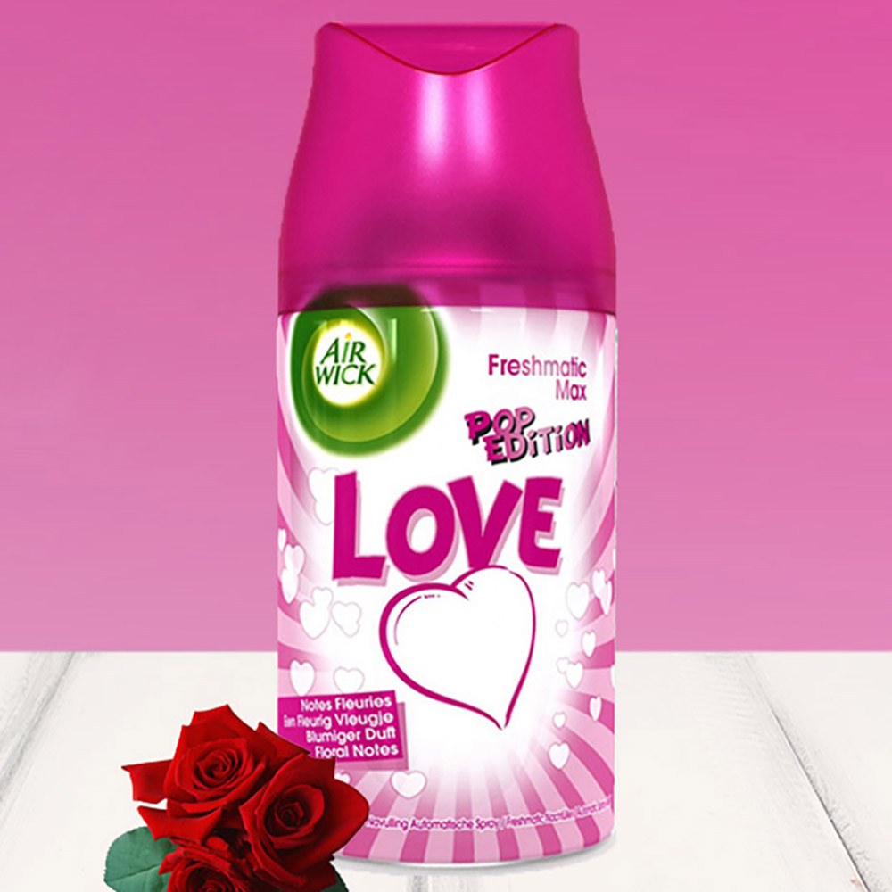 Bình xịt tinh dầu thiên nhiên Air Wick Love 250ml QT00252 - hương hoa hồng