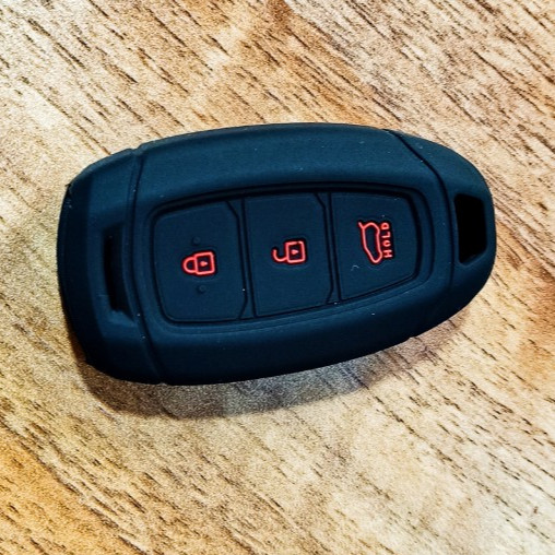 Bọc khóa dành cho xe Hyundai Accent 2018-2019 chất liệu silicon chống nước, bảo vệ khóa không trầy xước