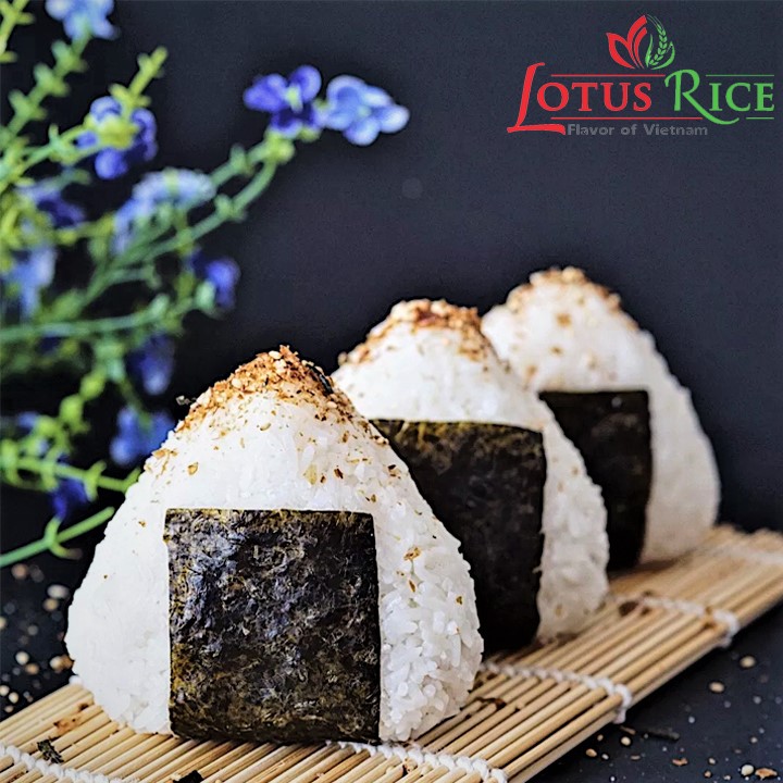 Hình ảnh Gạo Nhật Sushi Lotus Rice 5kg - Cơm ngon rất dẻo - Chuẩn nhà hàng Nhật