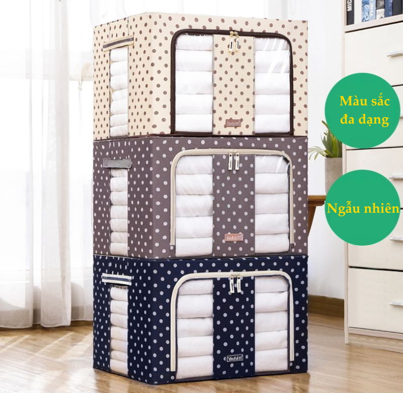 Bộ 3 Túi Đựng Chăn Màn Khung Sắt Gấp Gọn miDoctor